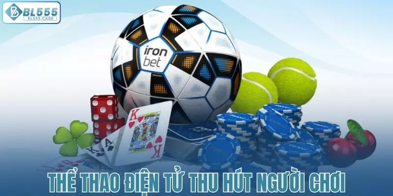 Thể thao điện tử thu hút nhiều người chơi